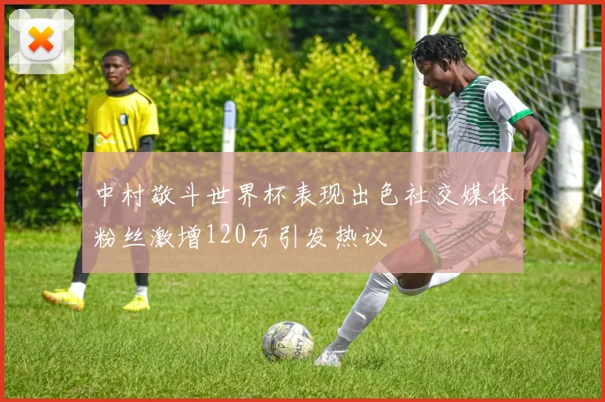 中村敬斗世界杯表现出色社交媒体粉丝激增120万引发热议